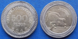 COLOMBIA - 500 Pesos 2018 "Glass Frog" KM# 298 Republic - Edelweiss Coins - Colombie