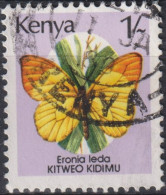 1988 Kenia ° Mi:KE 420, Sn:KE 430, Yt:KE 416, Autumn Leaf Vagrant (Eronia Leda), Butterflies (1988) - Kenya (1963-...)