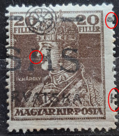 KARL IV-KAROLY IV-20 Fl -OVERPRINT SHS HRVATSKA-ERROR-YUGOSLAVIA-HUNGARY-CROATIA-1918 - Croatie