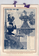 Calendrier 1896 - MASSON Chocolatier PARIS - Chocolat Mexicain - 12 Superbes Lithographies - Tamaño Grande : ...-1900