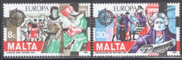 Malta 1982 Set To Celebrate EUROPA Stamps - Historic Events - Maltese History In Unmounted Mint - Malta