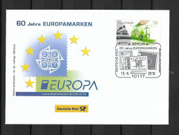 RARE 2016 Joint Europa Cept, OFFICIAL FDC POSTAL STATIONARY GERMANY: Think Green - 2016