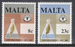 Malta 1981 Set To Celebrate FAO Day In Unmounted Mint - Malta
