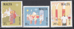 Malta 1981 Set To Celebrate Christmas In Unmounted Mint - Malta