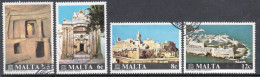 Malta 1980 Set To Celebrate Construction Preservation In Fine Used - Malta