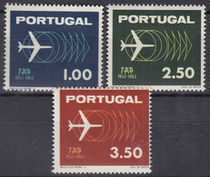 PORTUGAL 951-953, Postfrisch **, 10 Jahre TAP, 1963 - Neufs