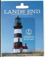 Lands' End, U.S.A., Carte Cadeau Pour Collection, Sans Valeur, # Landsend-24a - Tarjetas De Fidelización Y De Regalo
