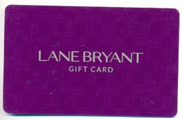 Lane Bryant,  U.S.A.,  Carte Cadeau Pour Collection, Sans Valeur, # Lanebryant-3 - Tarjetas De Fidelización Y De Regalo