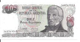 ARGENTINE 10 PESOS ND1983-84 UNC P 313 - Argentinien