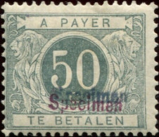 COB N° : TX   9 (*) Specimen - Stamps