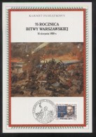 POLAND 1995 75TH ANNIV BATTLE OF WARSAW LTD ED 2000 COMM FOLDER WW1 POLISH-BOLSHEVIK WAR - Lettres & Documents