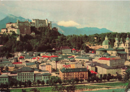 AUTRICHE - Salzburg Die Festspielstadt - Altstadt Mit Festung Hohensalzburg Und Untersberg - Carte Postale - Sonstige & Ohne Zuordnung