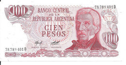 ARGENTINE 100 PESOS ND1976-78  UNC  P 302 B - Argentina