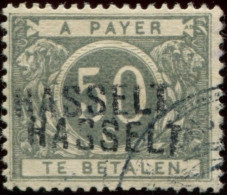 COB N° : TX  16 A (o) HASSELT - Briefmarken