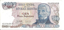 ARGENTINE 100 PESOS ND1983-85 UNC P 315 - Argentinië