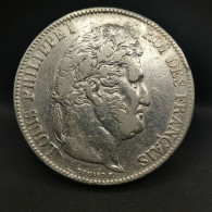 5 FRANCS ARGENT 1836 B ROUEN LOUIS PHILIPPE DOMARD 2ème RETOUCHE / FRANCE SILVER - 5 Francs