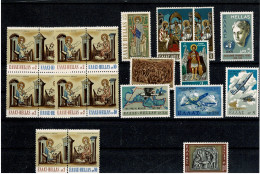 1968 GREECE-HELLAS : Lot Timbres** - Unused Stamps