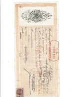 67 STRASBOURG Lettre De Change Illustrée Pour Crédit Lyonnais Timbre Fiscal SA KEMPF Année 1936- (761) - Lettres De Change