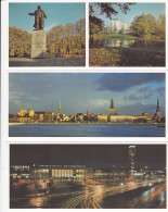 LATVIA Riga 18 Postcards In Holder. #A1 - Lettland