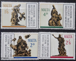 Malta 1967, 15th Anniversary Of Architectural History Congress, MNH Stamps Set - Malta