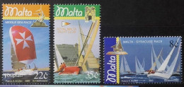 Malta 2003, Sailing Yachts, MNH Stamps Set - Malta