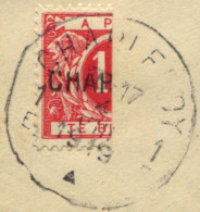 COB N° : TX  13 A (o) ½ Gauche CHARLEROY 1 E - Briefmarken