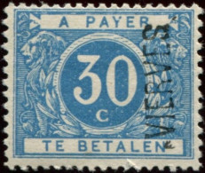 COB N° : TX  15 A (*) VIERVES - Postzegels