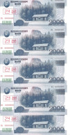 COREE DU NORD 2000 WON 2008 UNC P 65 S ( 5 Billets ) - Korea, North