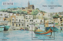 Malta 2011, Malta-Iceland Joint Issue, MHH S/S - Malta