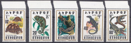 Ethiopie 1976 NMH ** Reptiles (A3) - Etiopia