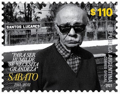 Argentina 2021 Ernesto Sabato, Writter MNH Stamp - Ongebruikt