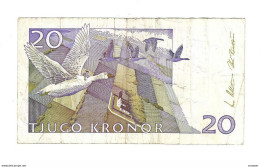 Sweden 20 Kronen 2002   63a - Suecia