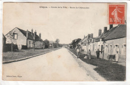 CPA :  14 X 9  -  CLOYES  -  Entrée De La Ville.  -  Route  De  Châteaudun - Cloyes-sur-le-Loir