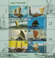 Marshall Islands 1999, Canoes Of The Pacific, MNH S/S - Marshall Islands