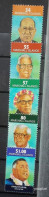 Marshall Islands 2001, Famous Island People, MNH Stamps Set - Marshall