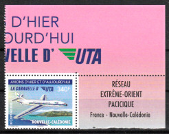 Nouvelle Calédonie - La Caravelle D'Uta - Avions - Aviation - Transport - Tp MNH ** Neuf - New - Ungebraucht