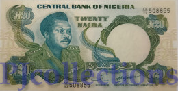 NIGERIA 20 NAIRA 1984 PICK 26f UNC - Nigeria