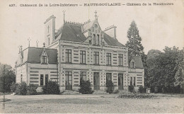 Haute Goulaine * Chateau De La Haudinière * Châteaux De La Loire Inférieure N°427 - Haute-Goulaine