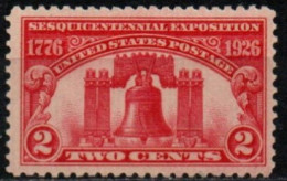 ETATS-UNIS D'AMERIQUE 1926 * - Unused Stamps