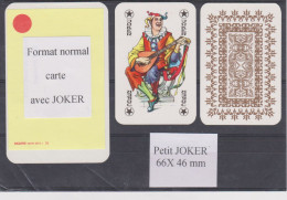 Petit Joker Musicien De 66mm X46 Mm  Dos Classique - Cartes à Jouer Classiques