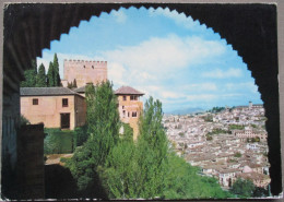 SPAIN SPAGNE ANDALUCIA GRANADA ALHAMBRA PALACE GARDEN TARJETA POSTAL POSTCARD ANSICHTSKARTE CARTEM POSTALE CARTOLINA - Segovia