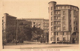 Toulon * Le Clos Fleuri * Immeuble Architecture * Au Dos Pub Cartes Postales International Express à La Seyne Sur Mer - Toulon