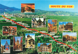 FRANCE - La Route Du Vin D'Alsace - Multivues - Colorisé - Carte Postale - Autres & Non Classés