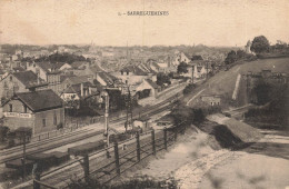 Sarreguemines * Gare Station Halte ( Ligne Chemin De Fer Moselle ) * Un Coin De La Ville Tunnel Rails - Sarreguemines