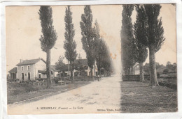 CPA :  14 X 9  -  SEIGNELAY  -  La  Gare - Seignelay