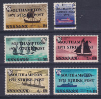 G.B. - Herm Island: 1971   Pictorials 'Southampton 1971 Strike Post' OVPT   MNH - Non Classificati