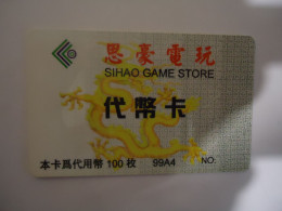 HONG KONG  USED CARDS   SIHAO GAME STORE - Hong Kong