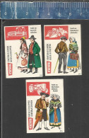 FAHR Landwirtschaftliche Maschinen TRACHTEN Serie 1 - Matchbox Labels GERMANY 1961 - Boites D'allumettes - Etiquettes