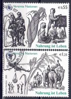 UNO Wien 2005 - Narung Ist Leben, Nr. 453 - 454, Gestempelt / Used - Used Stamps