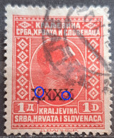 KING ALEXANDER-1 D-OVERPRINT XXXX ON OVERPRINT 0.50-ERROR-SHS-YUGOSLAVIA-1928 - Usati